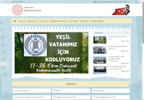 Egiad Ortaokulu - İZMİR / URLA