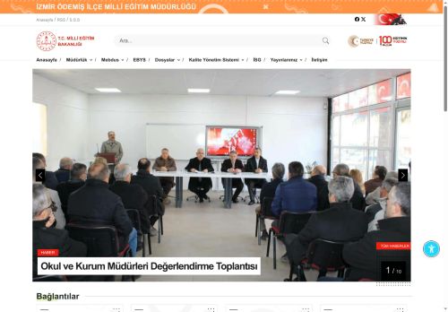 ÖDEMİŞ İLÇE MİLLÎ EĞİTİM MÜDÜRLÜĞÜ - MEB İZMİR