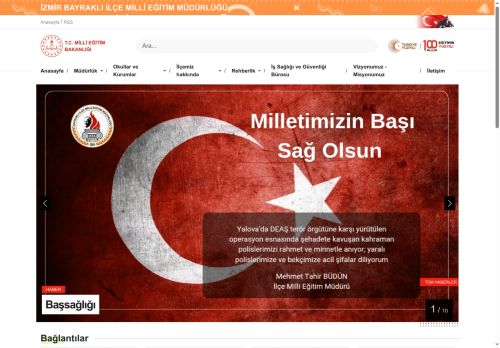BAYRAKLI İLÇE MİLLÎ EĞİTİM MÜDÜRLÜĞÜ - MEB İZMİR