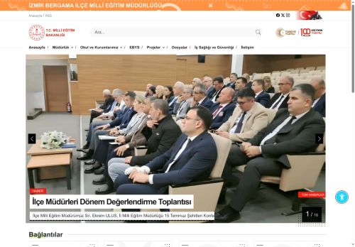 BERGAMA İLÇE MİLLÎ EĞİTİM MÜDÜRLÜĞÜ - MEB İZMİR
