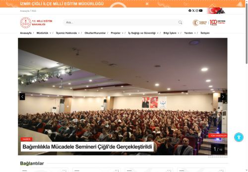 ÇİĞLİ İLÇE MİLLÎ EĞİTİM MÜDÜRLÜĞÜ - MEB İZMİR