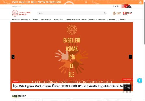 KINIK İLÇE MİLLÎ EĞİTİM MÜDÜRLÜĞÜ - MEB İZMİR