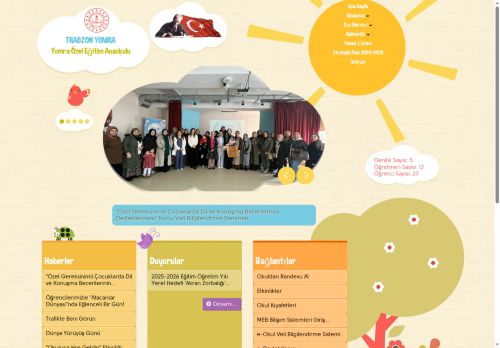 Yomra Özel Eğitim Anaokulu - TRABZON / YOMRA