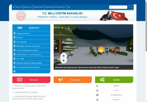 Araklı Bilim ve Sanat Merkezi - TRABZON / ARAKLI