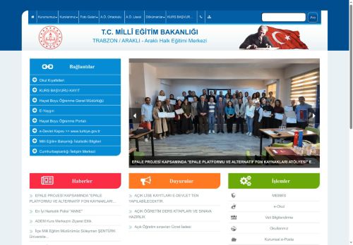 Araklı Halk Eğitimi Merkezi - TRABZON / ARAKLI