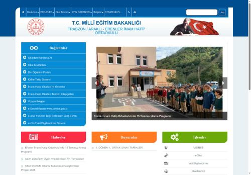 ERENLER İMAM HATİP ORTAOKULU - TRABZON / ARAKLI