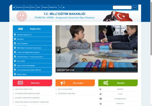 Kuzguncuk Cemal Azmi Bey Ortaokulu - TRABZON / ARSİN