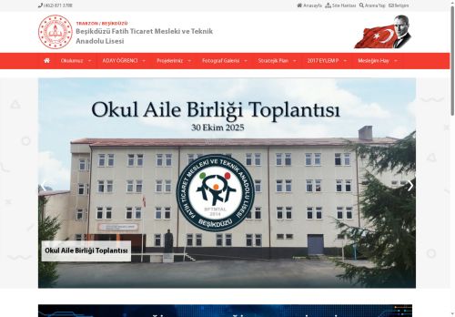 Beşikdüzü Fatih Ticaret Mesleki ve Teknik Anadolu Lisesi - TRABZON / BEŞİKDÜZÜ