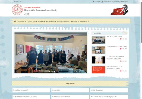 Ahmet Gün Anadolu İmam Hatip Lisesi - TRABZON / BEŞİKDÜZÜ