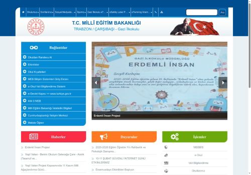 Gazi İlkokulu - TRABZON / ÇARŞIBAŞI