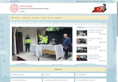 İsmail Çavuş Anadolu İmam Hatip Lisesi - TRABZON / ÇARŞIBAŞI