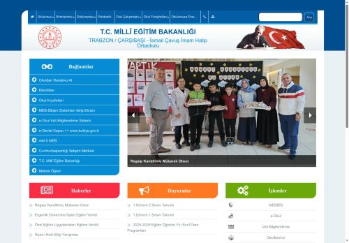 İsmail Çavuş İmam Hatip Ortaokulu - TRABZON / ÇARŞIBAŞI