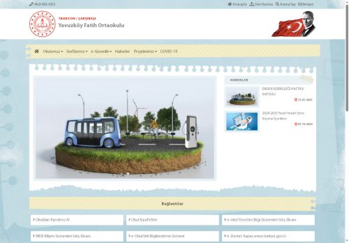 Yavuzköy Fatih Ortaokulu - TRABZON / ÇARŞIBAŞI