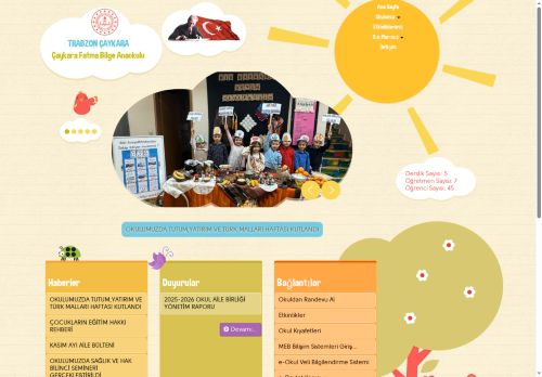 Çaykara Fatma Bilge Anaokulu - TRABZON / ÇAYKARA