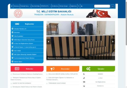 Atatürk İlkokulu - TRABZON / DERNEKPAZARI