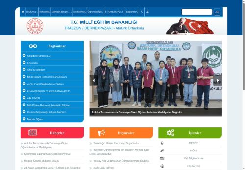 Atatürk Ortaokulu - TRABZON / DERNEKPAZARI