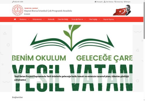 Hayrat Borsa İstanbul Çok Programlı Anadolu Lisesi - TRABZON / HAYRAT