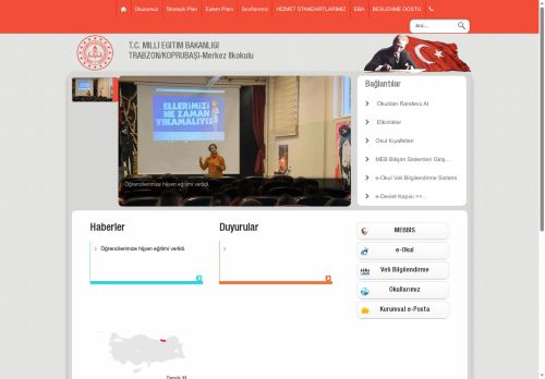 Merkez İlkokulu - TRABZON / KÖPRÜBAŞI
