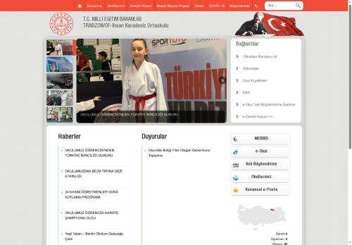 İhsan Karadeniz Ortaokulu - TRABZON / OF