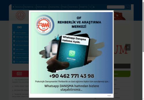 Of Rehberlik ve Araştırma Merkezi - TRABZON / OF