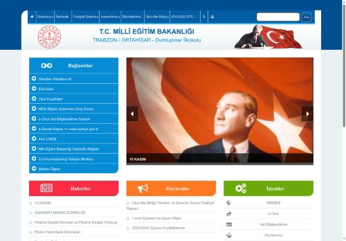 Dumlupınar İlkokulu - TRABZON / ORTAHİSAR