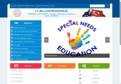 Erdoğdu Özel Eğitim Uygulama Okulu I. Kademe - TRABZON / ORTAHİSAR