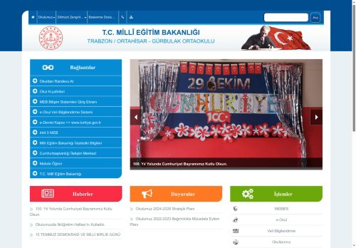 GÜRBULAK ORTAOKULU - TRABZON / ORTAHİSAR