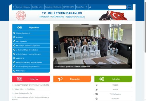 Karakaya Ortaokulu - TRABZON / ORTAHİSAR