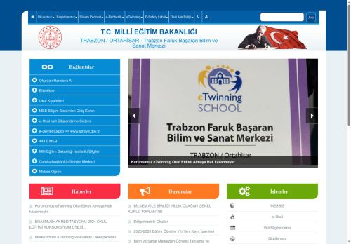 Trabzon Faruk Başaran Bilim ve Sanat Merkezi - TRABZON / ORTAHİSAR