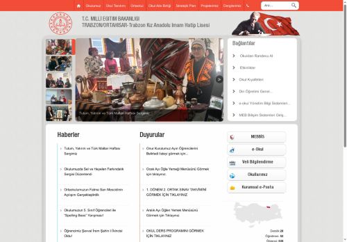 Trabzon Kız Anadolu İmam Hatip Lisesi - TRABZON / ORTAHİSAR