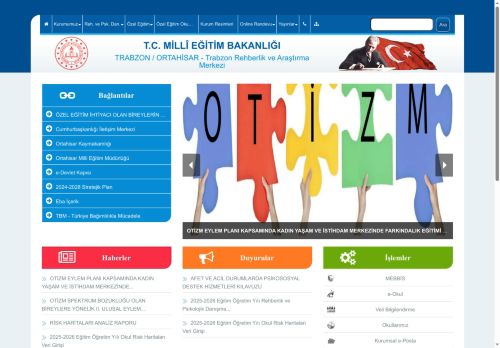 Trabzon Rehberlik ve Araştırma Merkezi - TRABZON / ORTAHİSAR