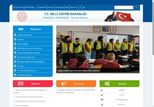 Yalıncak İlkokulu - TRABZON / ORTAHİSAR