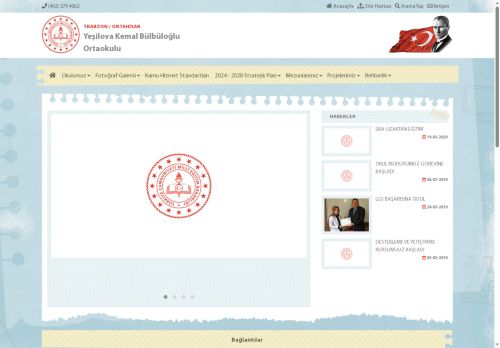 Yeşilova Kemal Bülbüloğlu Ortaokulu - TRABZON / ORTAHİSAR
