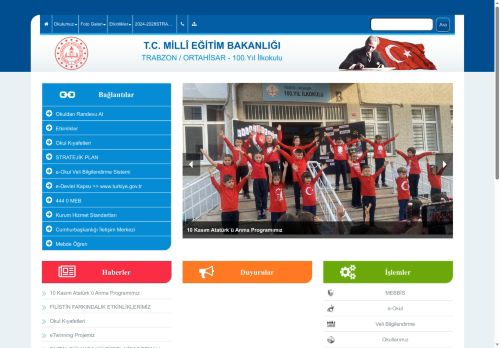 100.Yıl İlkokulu - TRABZON / ORTAHİSAR