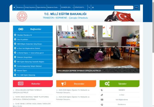 Çavuşlu Ortaokulu - TRABZON / SÜRMENE