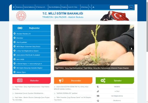 Atatürk İlkokulu - TRABZON / ŞALPAZARI