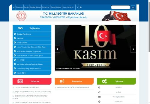 Büyükliman İlkokulu - TRABZON / VAKFIKEBİR