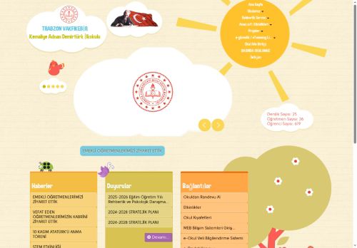 Kemaliye Adnan Demirtürk İlkokulu - TRABZON / VAKFIKEBİR