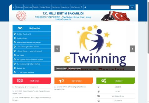 Vakfıkebir Hikmet Kaan İmam Hatip Ortaokulu - TRABZON / VAKFIKEBİR