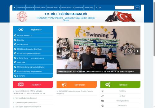 Vakfıkebir Özel Eğitim Meslek Okulu - TRABZON / VAKFIKEBİR