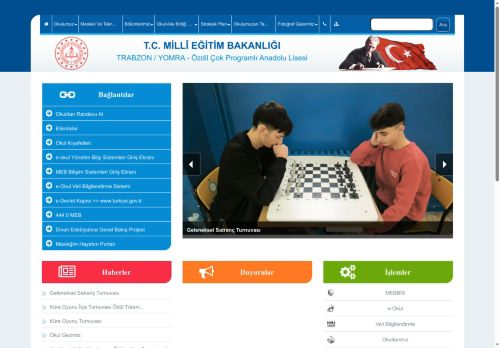 Özdil Çok Programlı Anadolu Lisesi - TRABZON / YOMRA