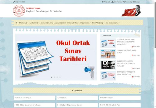 Kaşüstü Cumhuriyet Ortaokulu - TRABZON / YOMRA