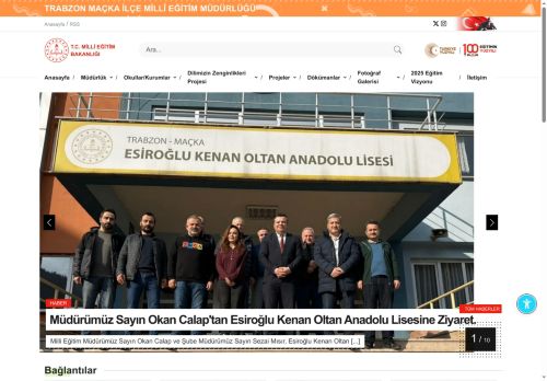 MAÇKA İLÇE MİLLÎ EĞİTİM MÜDÜRLÜĞÜ - MEB TRABZON