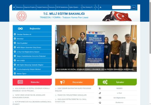 Trabzon Yomra Fen Lisesi - TRABZON / YOMRA