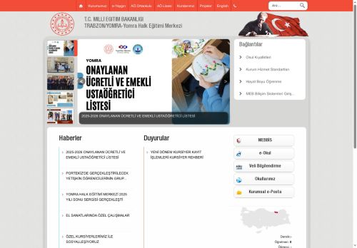 Yomra Halk Eğitimi Merkezi - TRABZON / YOMRA