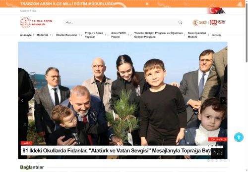 ARSİN İLÇE MİLLÎ EĞİTİM MÜDÜRLÜĞÜ - MEB TRABZON