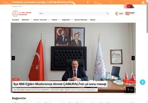 ÇAYKARA İLÇE MİLLÎ EĞİTİM MÜDÜRLÜĞÜ - MEB TRABZON