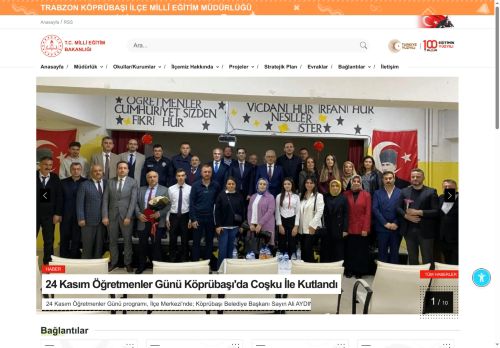 KÖPRÜBAŞI İLÇE MİLLÎ EĞİTİM MÜDÜRLÜĞÜ - MEB TRABZON