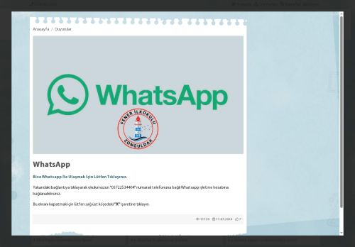 Fener İlkokulu - ZONGULDAK / MERKEZ