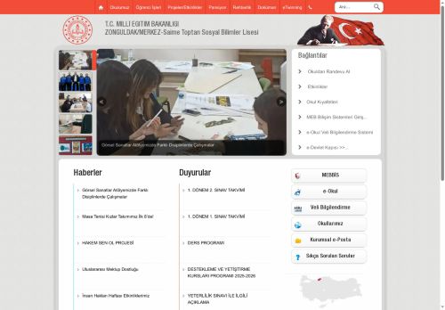 Saime Toptan Sosyal Bilimler Lisesi - ZONGULDAK / MERKEZ